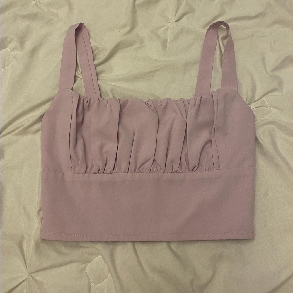 Ruched Bust Cami Top from Shein!